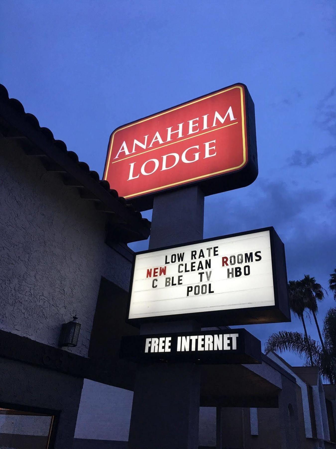 Anaheim Lodge Exterior foto